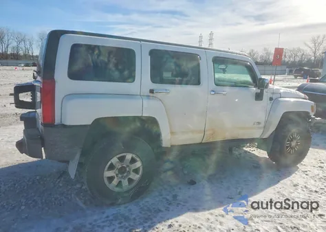 2007 Hummer H3 z USA, uszkodzony, nr VIN 5GTDN13E178249945